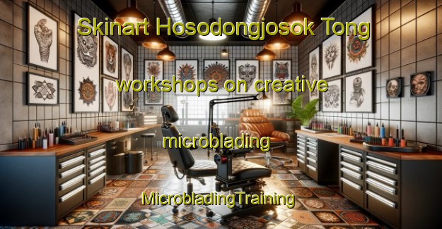 Skinart Hosodongjosok Tong workshops on creative microblading | #MicrobladingTraining #MicrobladingClasses #SkinartTraining-Korea