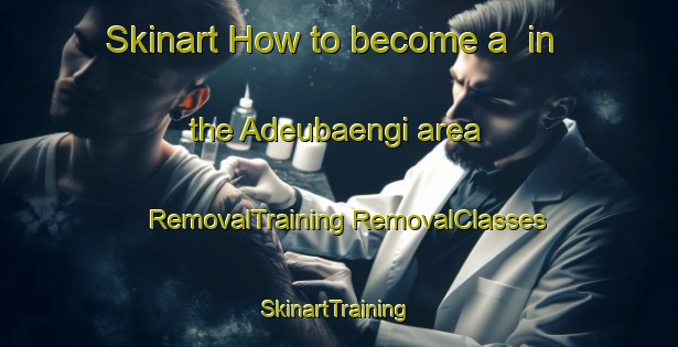 Skinart How to become a  in the Adeubaengi area | #RemovalTraining #RemovalClasses #SkinartTraining-Korea