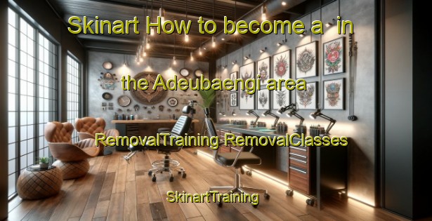 Skinart How to become a  in the Adeubaengi area | #RemovalTraining #RemovalClasses #SkinartTraining-Korea