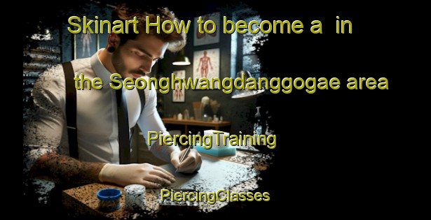 Skinart How to become a  in the Seonghwangdanggogae area | #PiercingTraining #PiercingClasses #SkinartTraining-Korea