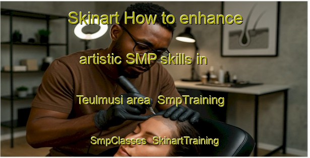 Skinart How to enhance artistic SMP skills in Teulmusi area | SmpTraining | SmpClasses | SkinartTraining-Korea