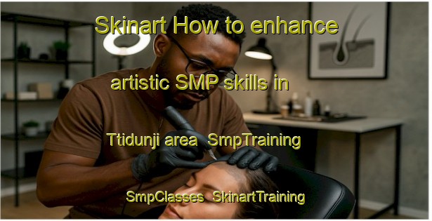 Skinart How to enhance artistic SMP skills in Ttidunji area | SmpTraining | SmpClasses | SkinartTraining-Korea