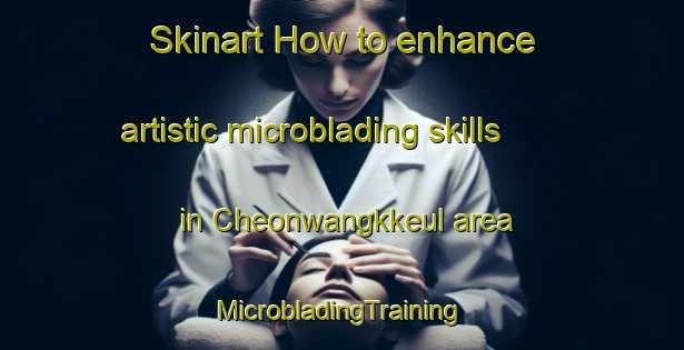 Skinart How to enhance artistic microblading skills in Cheonwangkkeul area | #MicrobladingTraining #MicrobladingClasses #SkinartTraining-Korea