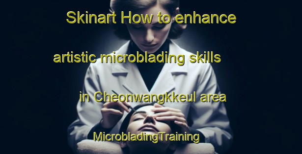 Skinart How to enhance artistic microblading skills in Cheonwangkkeul area | MicrobladingTraining | MicrobladingClasses | SkinartTraining-Korea