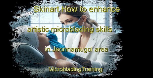 Skinart How to enhance artistic microblading skills in Jeonnamugol area | #MicrobladingTraining #MicrobladingClasses #SkinartTraining-Korea