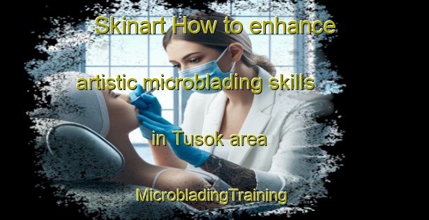 Skinart How to enhance artistic microblading skills in Tusok area | #MicrobladingTraining #MicrobladingClasses #SkinartTraining-Korea