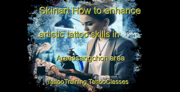 Skinart How to enhance artistic tattoo skills in Araessangchon area | #TattooTraining #TattooClasses #SkinartTraining-Korea