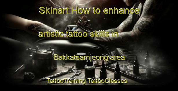 Skinart How to enhance artistic tattoo skills in Bakkatsamjeong area | #TattooTraining #TattooClasses #SkinartTraining-Korea