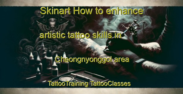 Skinart How to enhance artistic tattoo skills in Cheongnyonggol area | #TattooTraining #TattooClasses #SkinartTraining-Korea