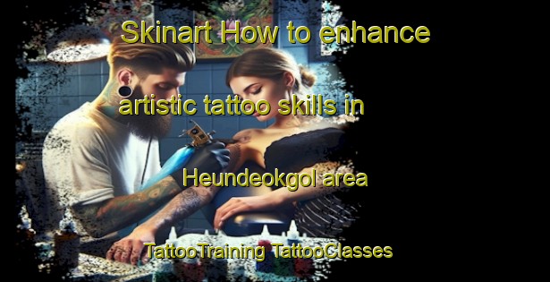 Skinart How to enhance artistic tattoo skills in Heundeokgol area | #TattooTraining #TattooClasses #SkinartTraining-Korea