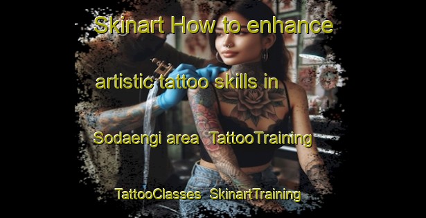 Skinart How to enhance artistic tattoo skills in Sodaengi area | TattooTraining | TattooClasses | SkinartTraining-Korea