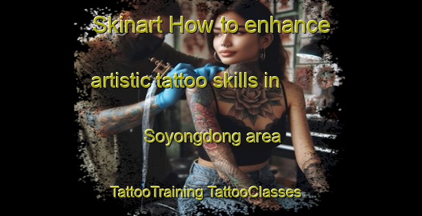 Skinart How to enhance artistic tattoo skills in Soyongdong area | #TattooTraining #TattooClasses #SkinartTraining-Korea