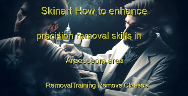 Skinart How to enhance precision removal skills in Araesseom area | #RemovalTraining #RemovalClasses #SkinartTraining-Korea