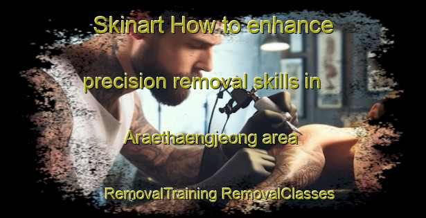 Skinart How to enhance precision removal skills in Araethaengjeong area | #RemovalTraining #RemovalClasses #SkinartTraining-Korea