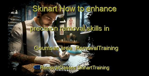 Skinart How to enhance precision removal skills in Geumsae area | #RemovalTraining #RemovalClasses #SkinartTraining-Korea