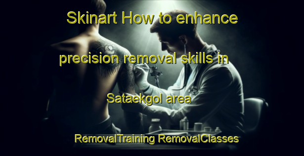 Skinart How to enhance precision removal skills in Sataekgol area | #RemovalTraining #RemovalClasses #SkinartTraining-Korea