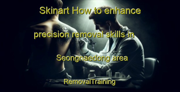 Skinart How to enhance precision removal skills in Seongnaedong area | RemovalTraining | RemovalClasses | SkinartTraining-Korea