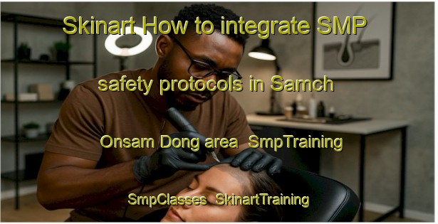 Skinart How to integrate SMP safety protocols in Samch Onsam Dong area | SmpTraining | SmpClasses | SkinartTraining-Korea