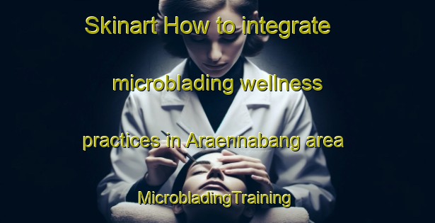 Skinart How to integrate microblading wellness practices in Araennabang area | #MicrobladingTraining #MicrobladingClasses #SkinartTraining-Korea