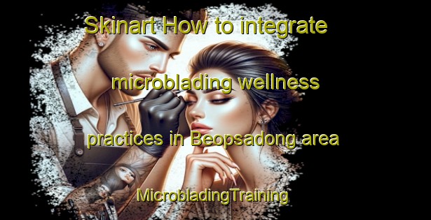 Skinart How to integrate microblading wellness practices in Beopsadong area | #MicrobladingTraining #MicrobladingClasses #SkinartTraining-Korea