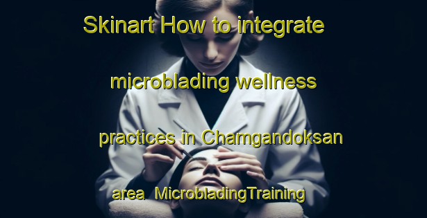 Skinart How to integrate microblading wellness practices in Chamgandoksan area | #MicrobladingTraining #MicrobladingClasses #SkinartTraining-Korea