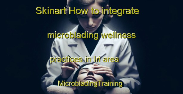 Skinart How to integrate microblading wellness practices in Iri area | #MicrobladingTraining #MicrobladingClasses #SkinartTraining-Korea