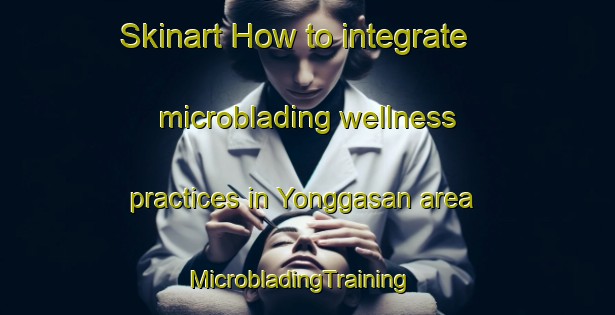 Skinart How to integrate microblading wellness practices in Yonggasan area | MicrobladingTraining | MicrobladingClasses | SkinartTraining-Korea