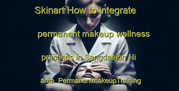 Skinart How to integrate permanent makeup wellness practices in Sangdaejon Ni area | PermanentmakeupTraining | PermanentmakeupClasses | SkinartTraining-Korea