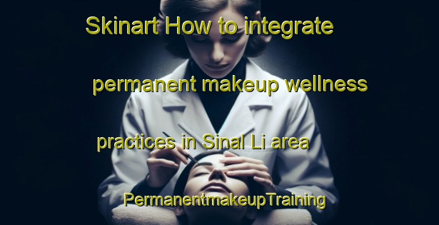 Skinart How to integrate permanent makeup wellness practices in Sinal Li area | PermanentmakeupTraining | PermanentmakeupClasses | SkinartTraining-Korea