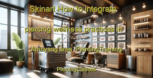 Skinart How to integrate piercing wellness practices in Amnyang area | #PiercingTraining #PiercingClasses #SkinartTraining-Korea