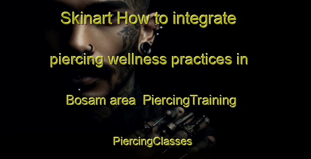 Skinart How to integrate piercing wellness practices in Bosam area | PiercingTraining | PiercingClasses | SkinartTraining-Korea