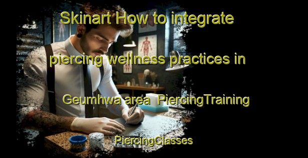 Skinart How to integrate piercing wellness practices in Geumhwa area | #PiercingTraining #PiercingClasses #SkinartTraining-Korea