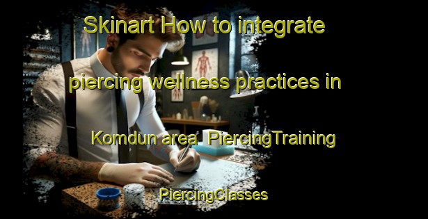 Skinart How to integrate piercing wellness practices in Komdun area | #PiercingTraining #PiercingClasses #SkinartTraining-Korea