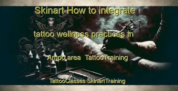 Skinart How to integrate tattoo wellness practices in Ampo area | #TattooTraining #TattooClasses #SkinartTraining-Korea