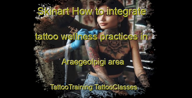 Skinart How to integrate tattoo wellness practices in Araegeolpigi area | #TattooTraining #TattooClasses #SkinartTraining-Korea