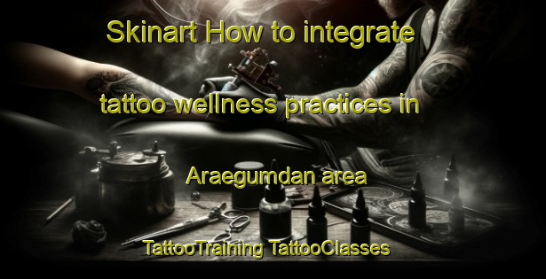 Skinart How to integrate tattoo wellness practices in Araegumdan area | #TattooTraining #TattooClasses #SkinartTraining-Korea