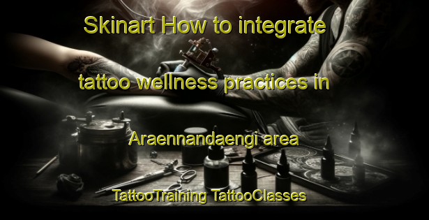 Skinart How to integrate tattoo wellness practices in Araennandaengi area | #TattooTraining #TattooClasses #SkinartTraining-Korea