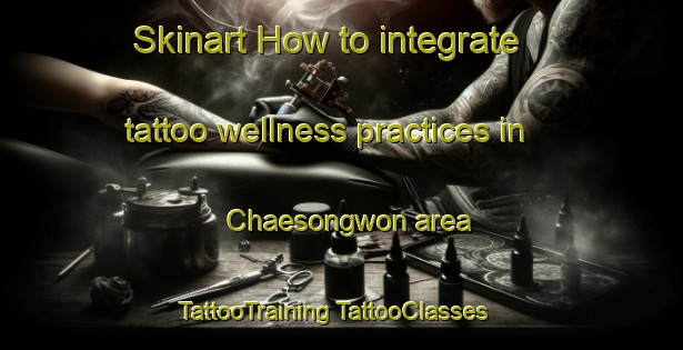 Skinart How to integrate tattoo wellness practices in Chaesongwon area | #TattooTraining #TattooClasses #SkinartTraining-Korea