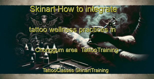 Skinart How to integrate tattoo wellness practices in Chonggum area | #TattooTraining #TattooClasses #SkinartTraining-Korea