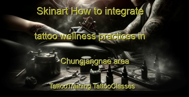 Skinart How to integrate tattoo wellness practices in Chungjangnae area | #TattooTraining #TattooClasses #SkinartTraining-Korea