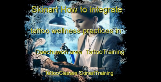 Skinart How to integrate tattoo wellness practices in Daechuwon area | #TattooTraining #TattooClasses #SkinartTraining-Korea