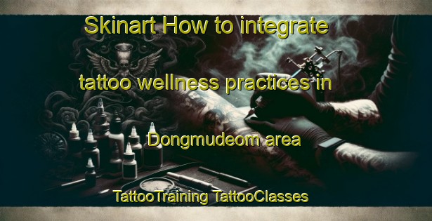 Skinart How to integrate tattoo wellness practices in Dongmudeom area | #TattooTraining #TattooClasses #SkinartTraining-Korea