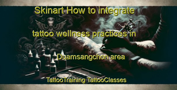 Skinart How to integrate tattoo wellness practices in Duamsangchon area | #TattooTraining #TattooClasses #SkinartTraining-Korea