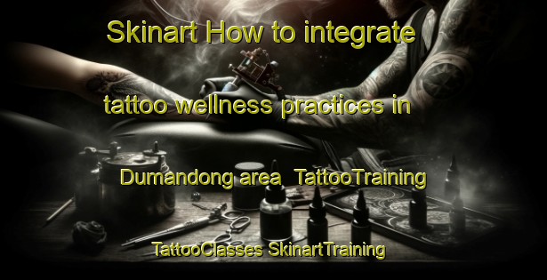 Skinart How to integrate tattoo wellness practices in Dumandong area | #TattooTraining #TattooClasses #SkinartTraining-Korea