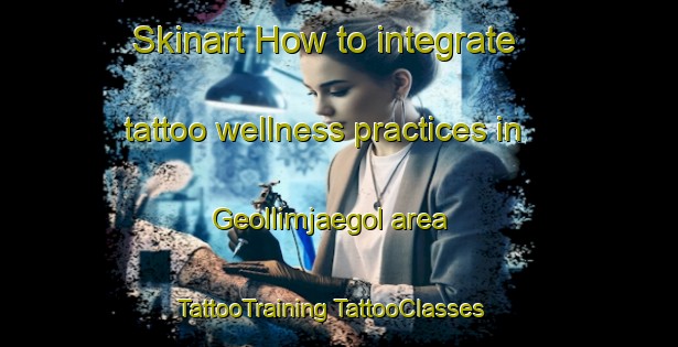 Skinart How to integrate tattoo wellness practices in Geollimjaegol area | #TattooTraining #TattooClasses #SkinartTraining-Korea