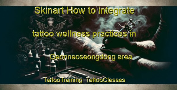 Skinart How to integrate tattoo wellness practices in Geonneoseongdong area | TattooTraining | TattooClasses | SkinartTraining-Korea