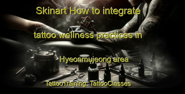 Skinart How to integrate tattoo wellness practices in Hyeonmujeong area | TattooTraining | TattooClasses | SkinartTraining-Korea