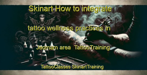 Skinart How to integrate tattoo wellness practices in Jeomam area | #TattooTraining #TattooClasses #SkinartTraining-Korea