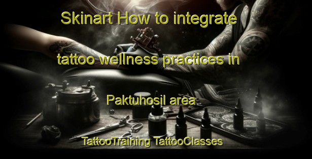 Skinart How to integrate tattoo wellness practices in Paktuhosil area | #TattooTraining #TattooClasses #SkinartTraining-Korea