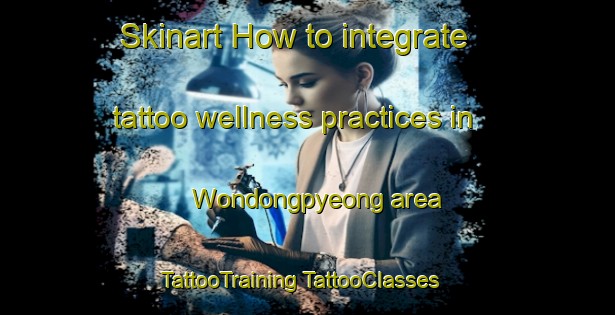 Skinart How to integrate tattoo wellness practices in Wondongpyeong area | #TattooTraining #TattooClasses #SkinartTraining-Korea